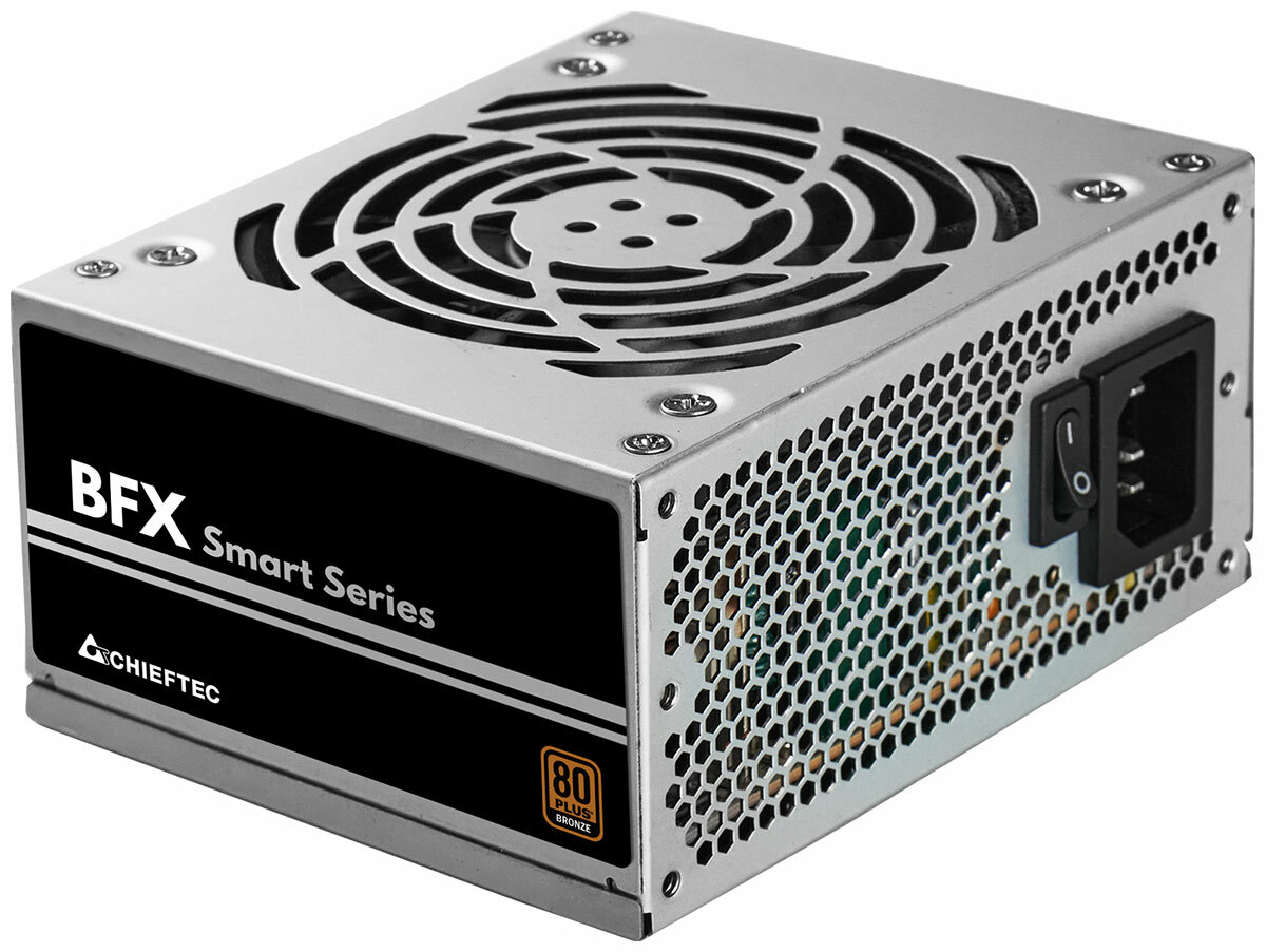 Блок питания ATX Chieftec Smart, 350W, SFX, 80 PLUS BRONZE, active PFC, 90mm fan OEM - фото №6