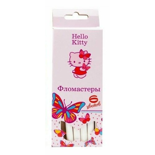 Набор фломастеров Hello Kitty 6 цветов 249₽