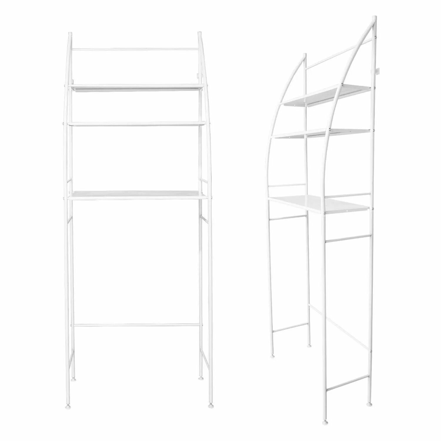 Этажерка напольная Sokoltec HW47885WH 68х25х160 см, белый — фото 1