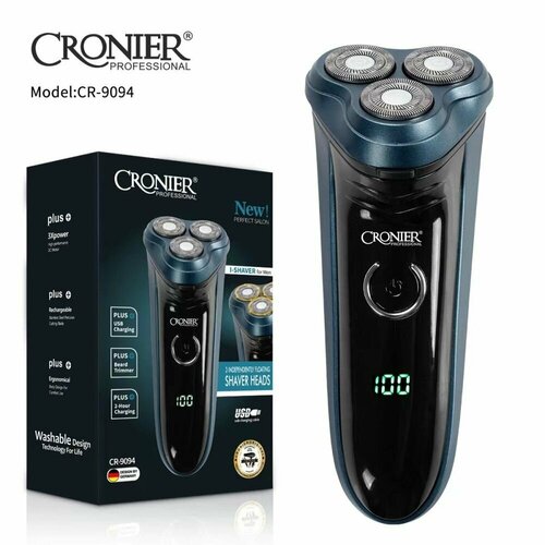 Электробритва для лица с насадками Триммер с плавающими головками 140000₽