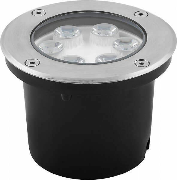 Светильник тротуарный, 6LED, 2700К, 6W, 120*H90mm, внутренний диаметр: 90mm, IP 67, SP4112, цена за 1 шт.