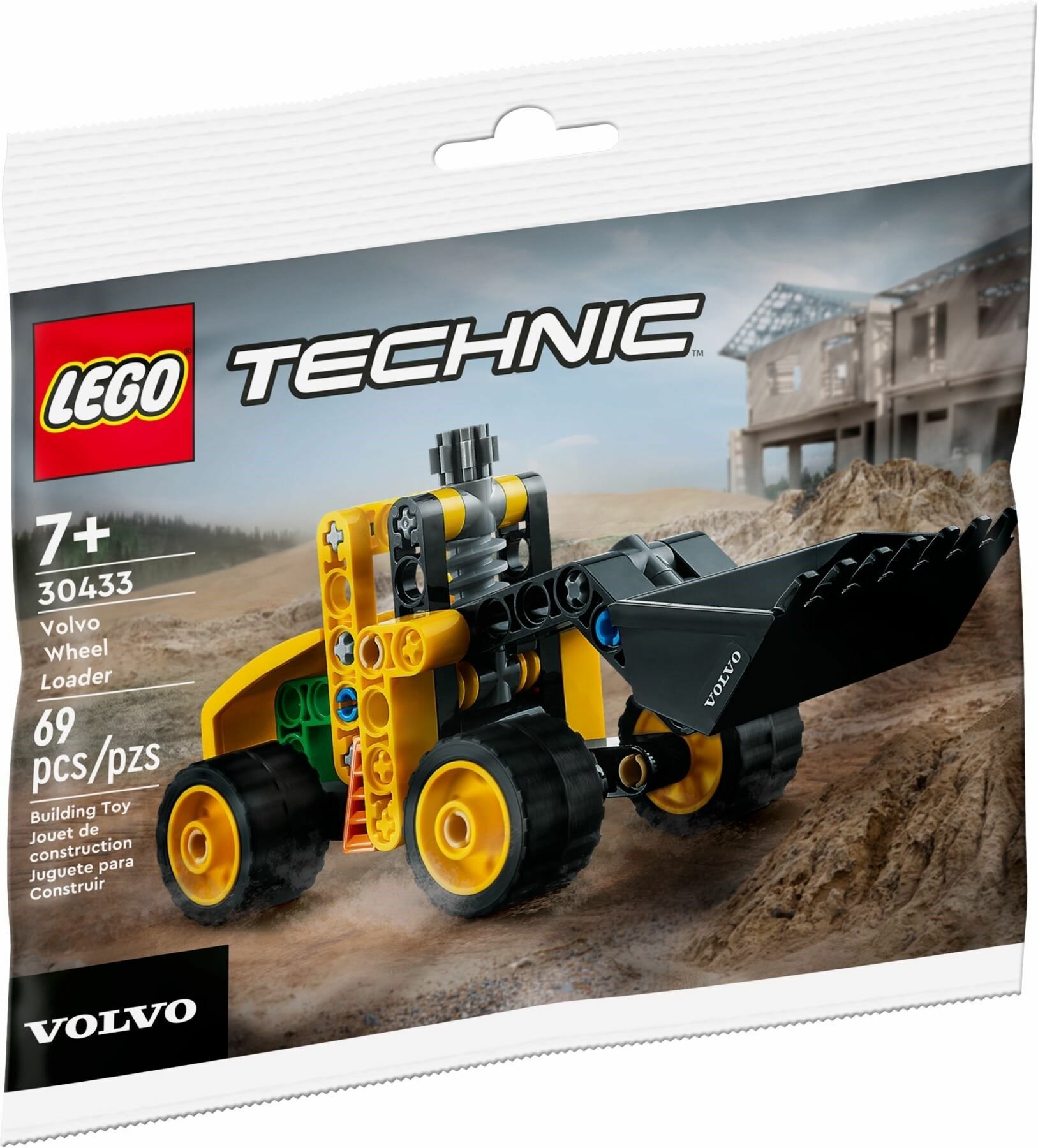 Конструктор LEGO Technic 30433 Колесный погрузчик Volvo