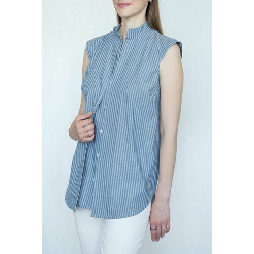 Блуза Galar, размер 170-108-116, голубой