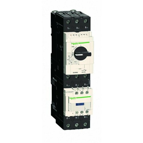 Schneider Electric GV3 Автоматический выключатель с регулир. тепловой защитой (3040А) GV3P40 автоматический выключатель с комбинированным расцепителем 24 32а для защиты электродвигателя schneider electric tesys gv2me32