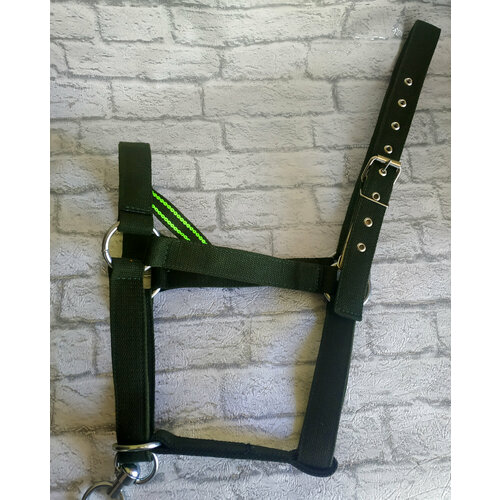 Недоуздок для лошади из брезента с кольцом 1385₽