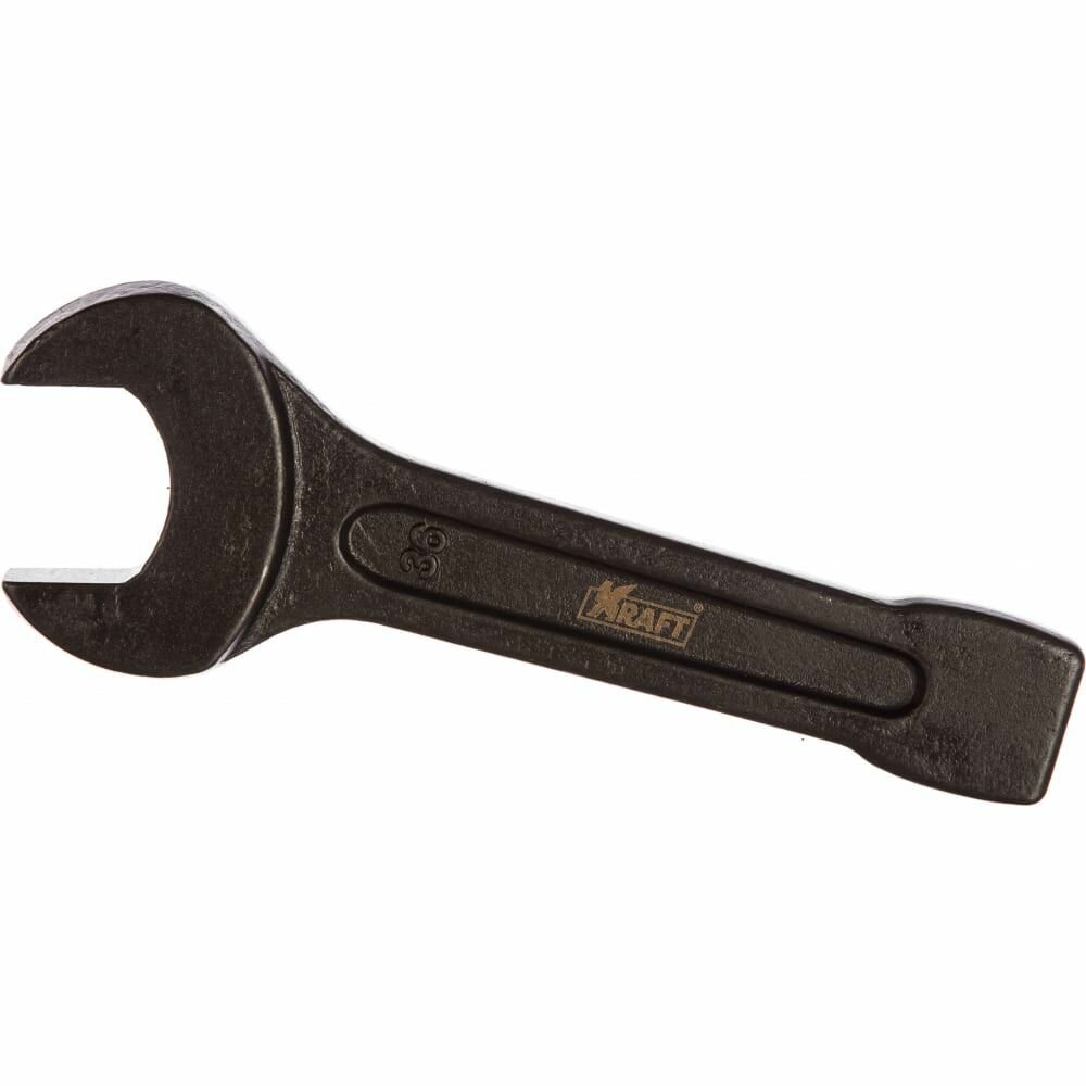 Ключ Kraft ударный рожковый 36 мм (Cr-V), - фото №11