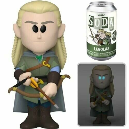 Фигурка Funko POP! Vinyl Soda: The Lord of the Rings. Legolas funko pop lord of the rings grishnakh 636 panther vinyl action figures brinquedos original box collection model toys gifts 2f77