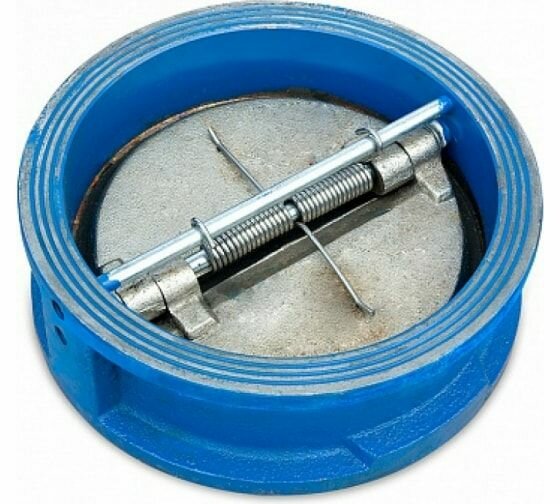 фото Обратный клапан Ci Ду50 Ру16 двухдисковый межфланцевый чугунный D100-01758