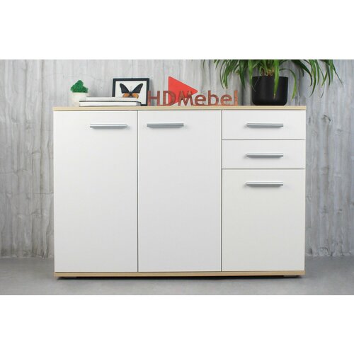 Комод LIKE 3 цвет белый дуб сонома 9100₽