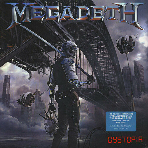 Виниловая пластинка MEGADETH - DYSTOPIA 8568₽
