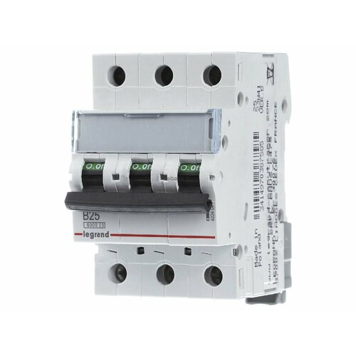 Автоматический выключатель 3-п В25А 403404 – Legrand Bticino – 3414970387585
