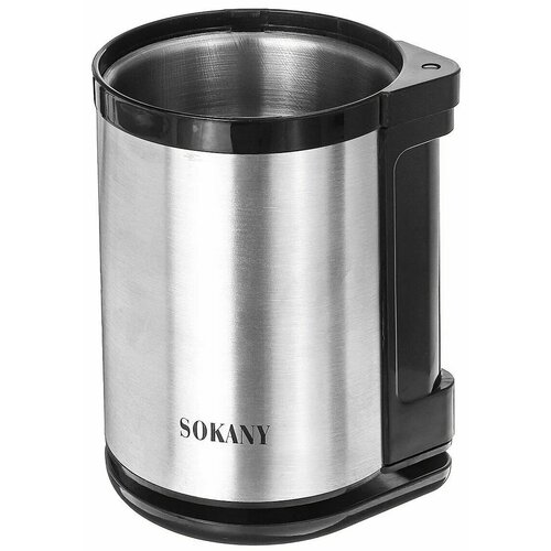 Кофемолка SOKANY SM-3001S электрическая кофемолка sm 3001s высококачественная 180 вт для приготовления кофе delicious aromatic coffee нержавеющая сталь