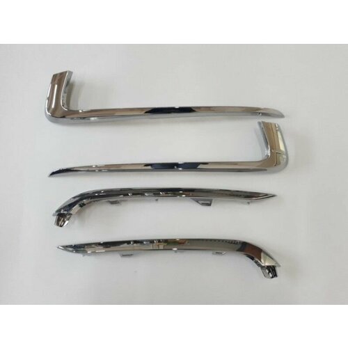 Накладка перед. бампера /2190 Гранта FL/ хром (4шт)