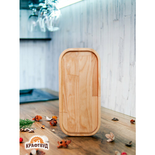 Деревянный поднос 28x13x2 см