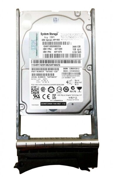 Жесткий диск IBM 49Y1952 300Gb 10000 SAS 2,5" HDD