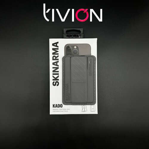 Картхолдер MagSafe Skinarma KADO для Apple iPhone/ Картхолдер на iPhone/MagSafe Wallet tivion skk2