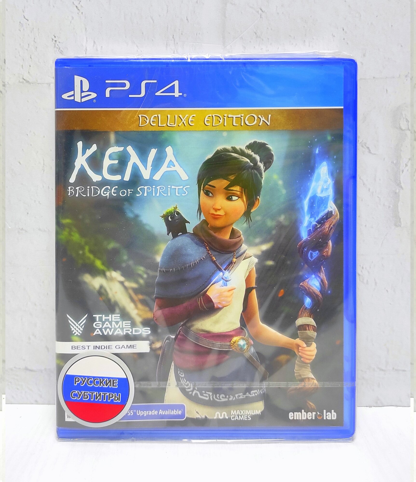 Kena Bridge Of Spirits Deluxe Edition Русские Субтитры Видеоигра на диске PS4 / PS5