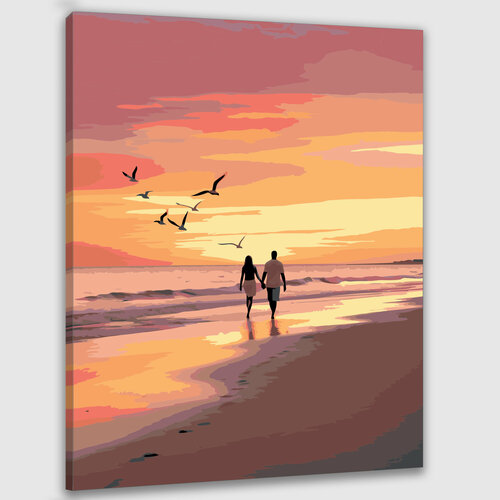 Картина по номерам 50х40 Романтика у моря картина по номерам романтика у моря 40х50 см
