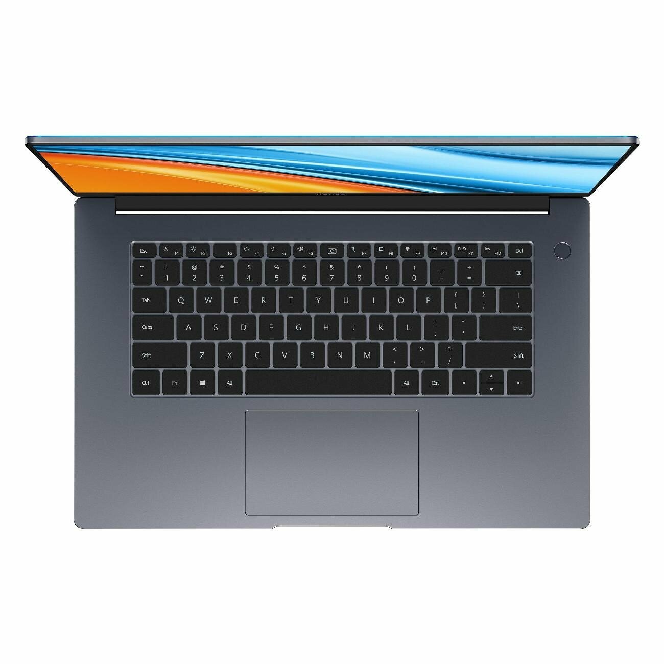 15.6" Ноутбук HONOR BMH-WFP9HN5301AFVL 1920x1080, AMD Ryzen 7 5700U 1.8 ГГц, RAM 16 ГБ, DDR4, SSD 512 ГБ, AMD Radeon Graphics, без ОС, RU, gray — фото 1