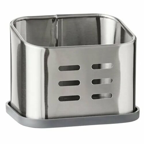 Подставка под губку Delinia Neo 11x85x85 см сталь цвет хром 1226₽