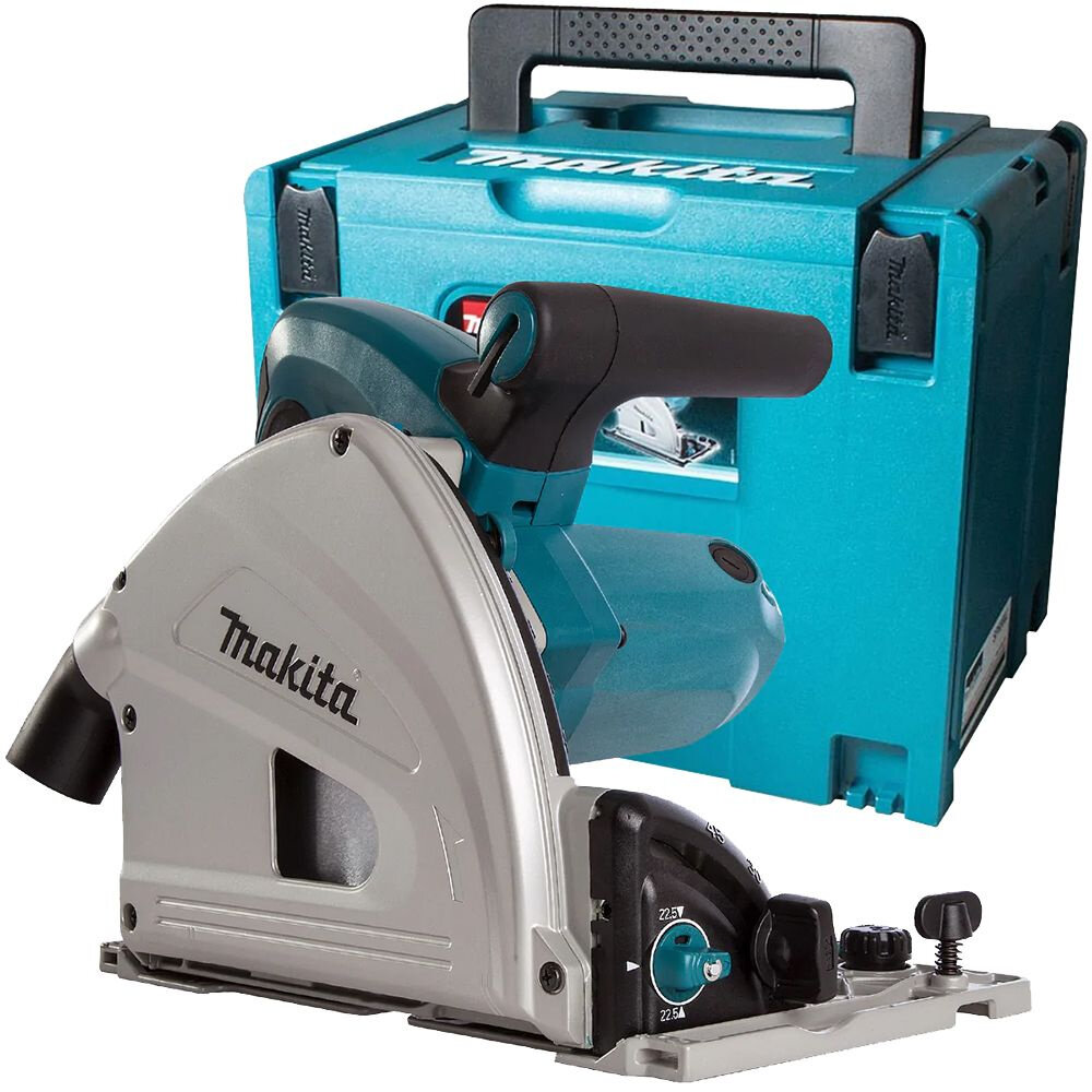 Погружная дисковая пила Makita SP6000J в кейсе