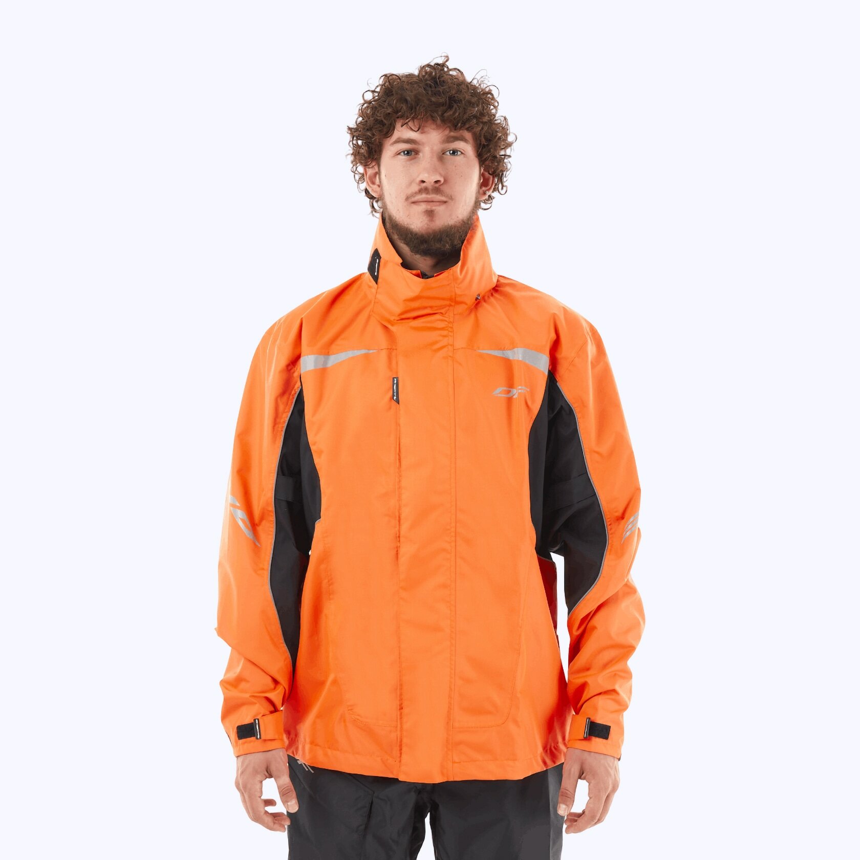 Куртка дождевик мембранная Dragonfly Evo - Оранжевый - M