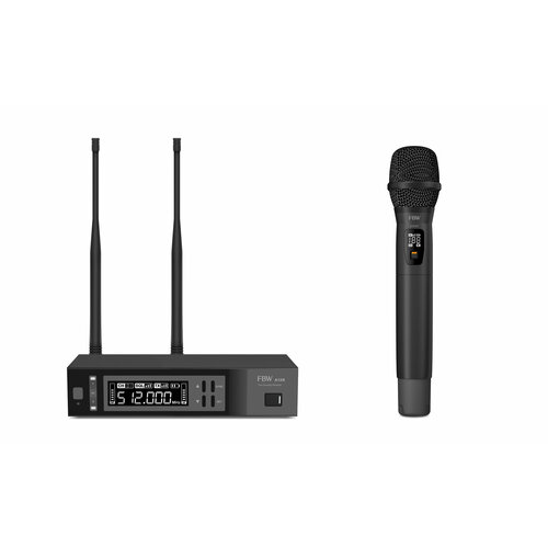 FBW A1D-VOCAL1 радиосистема комплект из диверситивного приёмника A12R и передатчика A101HT 512-537МГц FM-модуляция 21030мВт 3 уровня Squelch и 1174900₽