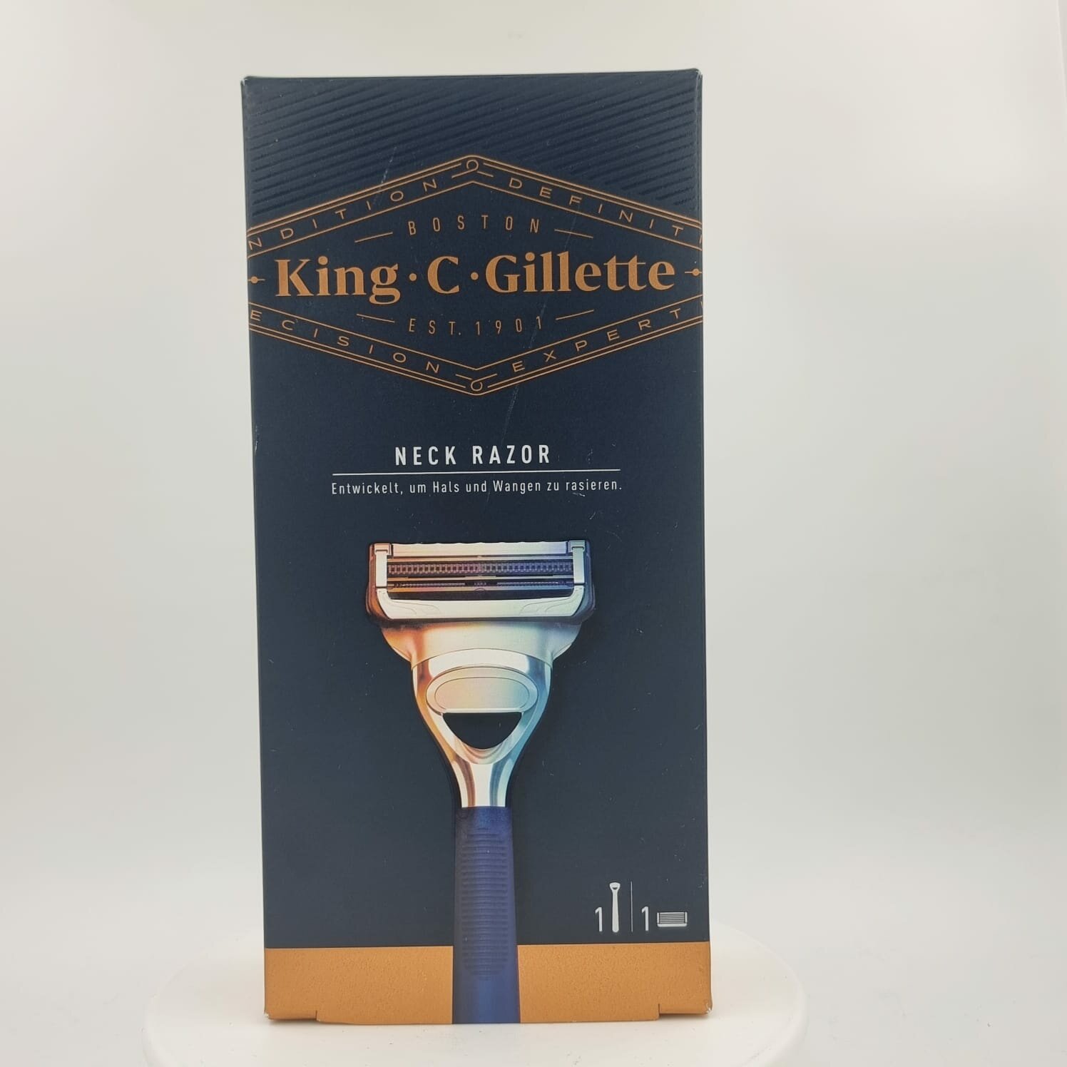 Бритва King C Gillette со сменной кассетой - фото №18