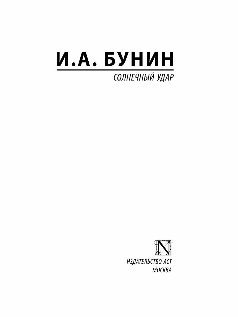 Солнечный удар (Бунин Иван Алексеевич) - фото №6