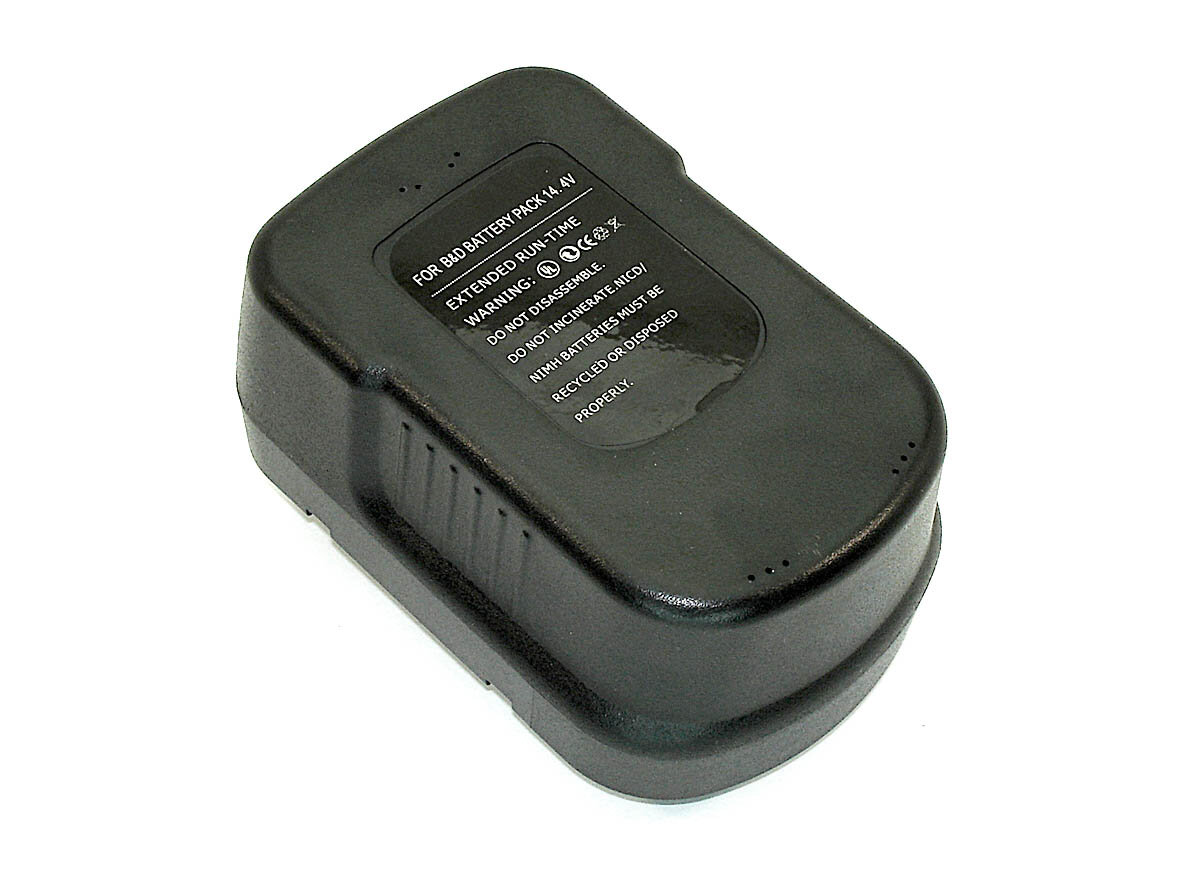 Аккумулятор для Black & Decker (p/n: A14, A144, A14F, A1714) 2.0Ah 14,4V Ni-Cd
