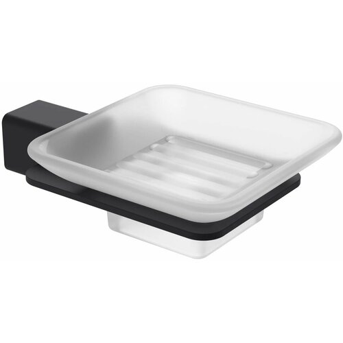 Мыльница Raglo R3010206 настенная черный матовый 2376₽