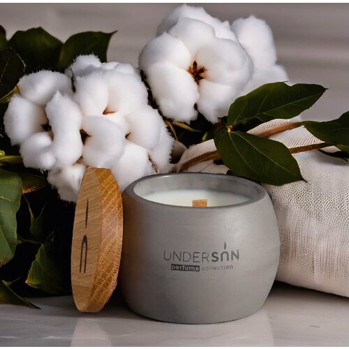 Свеча ароматическая Хлопок 50ml, UNDERSUN