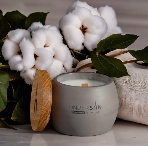 Изображение товара Свеча ароматическая Хлопок 50ml, UNDERSUN