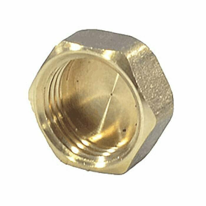 Заглушка латунь Ду 15 (1/2") ВР VALFEX VF.590. L.012