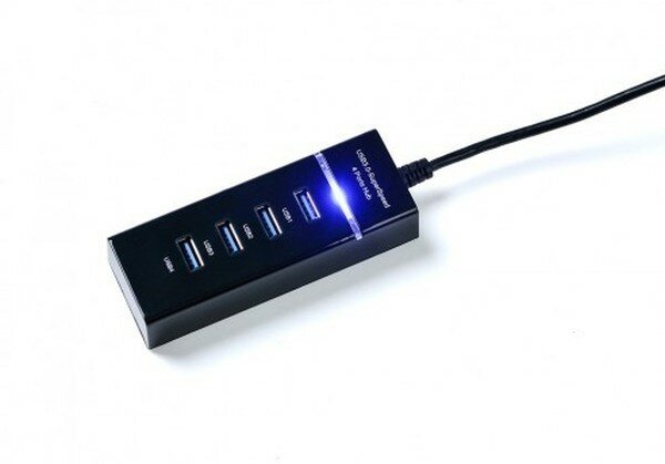 Концентратор KS-IS 1*USB 3.0 3*USB 2.0 F в USB 3.0 Type A M 1.2м - фото №12