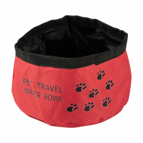 Миска для животных Рыжий кот, складная, d 14,5 см