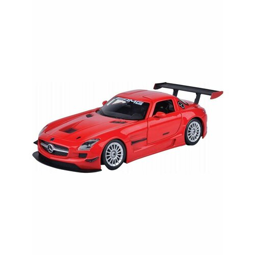 Машина металлическая коллекционная 1:24 Mercedes-Benz SLS AMG GT3 машина р у 1 24 mercedes sls gt3 amg