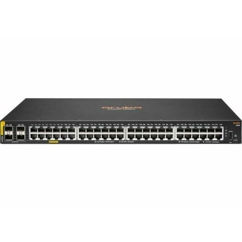 Коммутатор HPE Aruba 6100 JL675A 48G 4SFP 48PoE 370W управляемый 190370₽