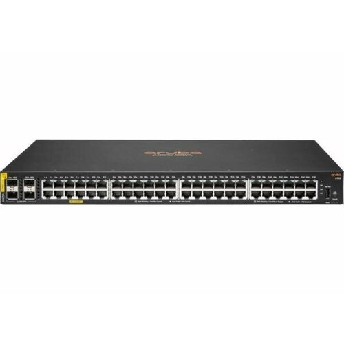 Коммутатор HPE Aruba 6100 JL675A 48G 4SFP+ 48PoE+ 370W управляемый коммутатор allied telesis at fs980m 52ps 50 48x100mb 4sfp 48poe 12poe 375w управляемый