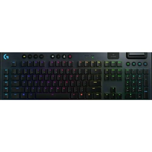 Клавиатура Logitech G915 LIGHTSPEED USB BluetoothРадиоканал черный 920-009111 5954000₽