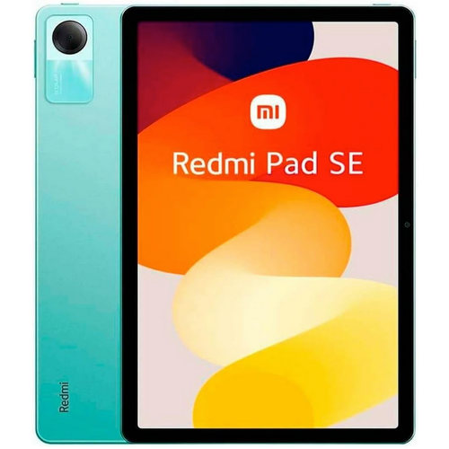 телефон xiaomi redmi 10c 4 64gb mint green Планшет Xiaomi Redmi Pad SE (2023), Global, 6/128 ГБ, Wi-Fi, Android 13, mint green