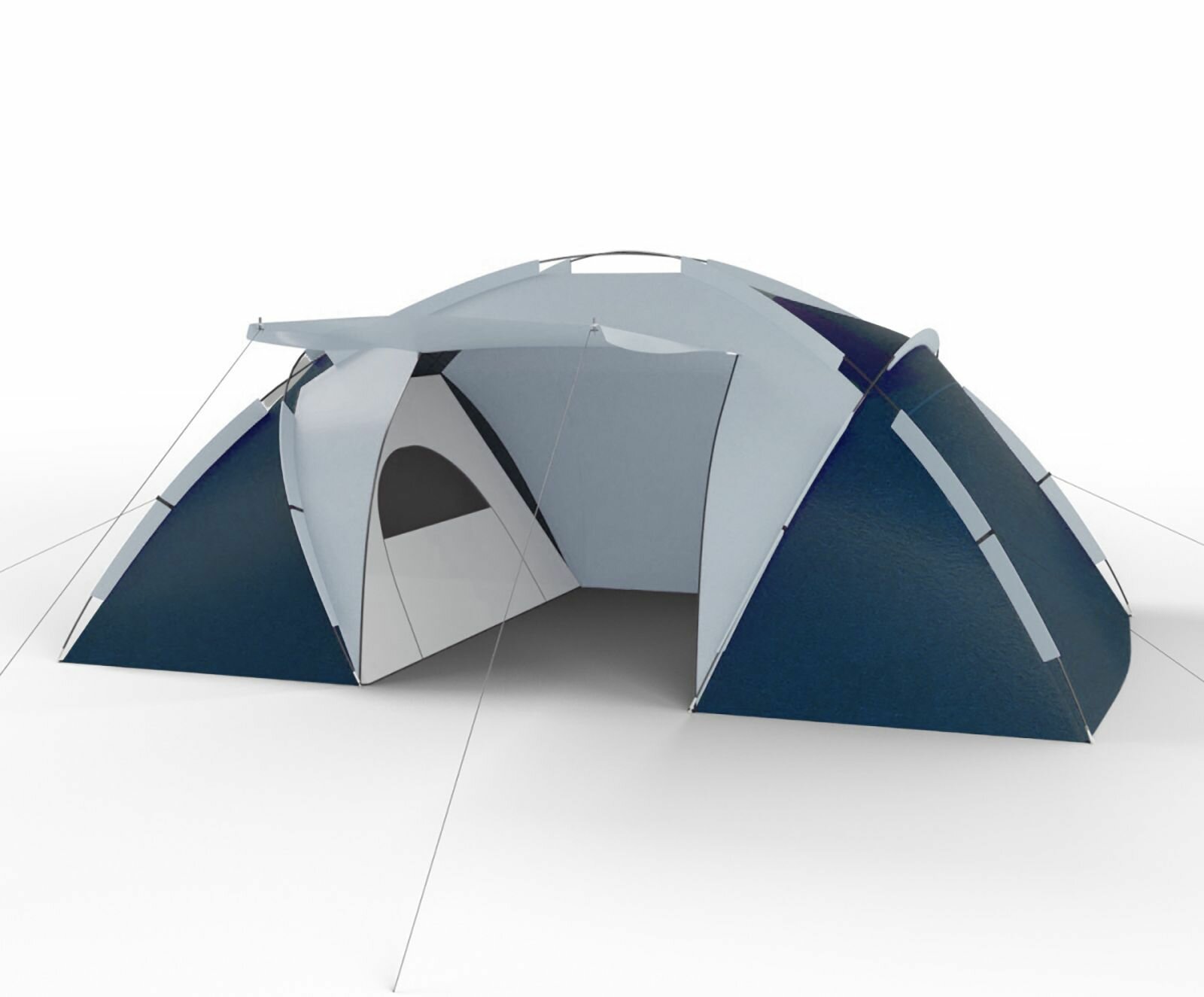 фото Палатка туристическая четырехместная СТ-145501