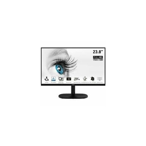 Монитор MSI PRO MP245V 238 169 FHD1920x1080 VA Flat1msMPRT40001100M1300nit178178 HDMI 14 VGAD-Sub Tilt VESA100Hz Black1y war-ty 1130000₽