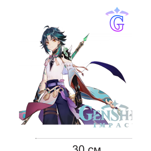 Трансфер Genshin Impact Сяо 300х253 мм 599₽