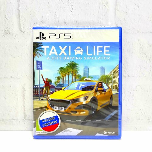 Taxi Life A City Driving Simulator Русские субтитры Видеоигра на диске PS5 5000₽