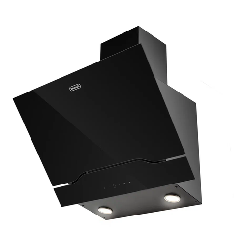 Наклонная стеклянная кухонная вытяжка DeLonghi Linea 608 NB 60 см черная 1799000₽
