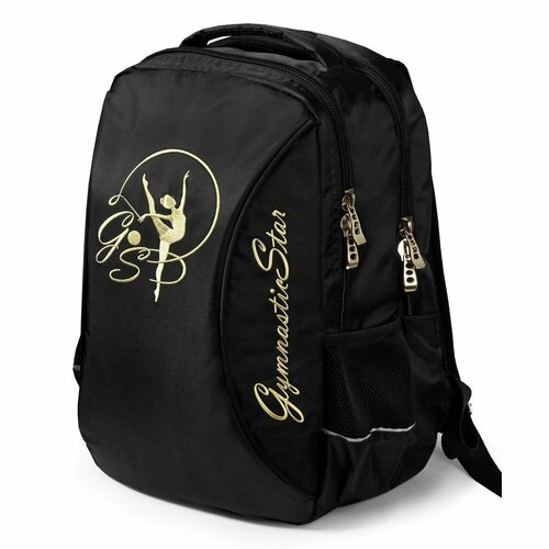 Рюкзак для художественной гимнастики с вышивкой 216-GS Размер XL Чёрный 5600₽