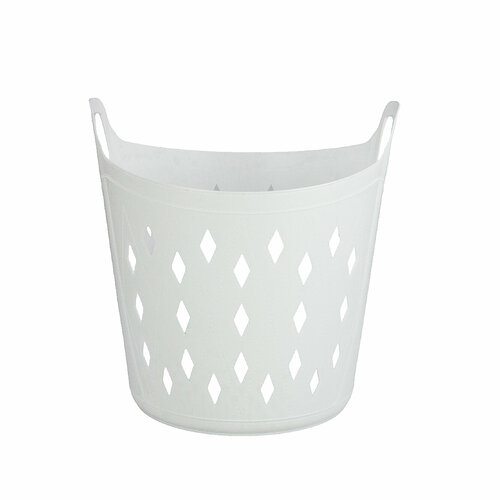 Корзина для белья 33 л 434045 см цвет белый Baizheng 1152₽