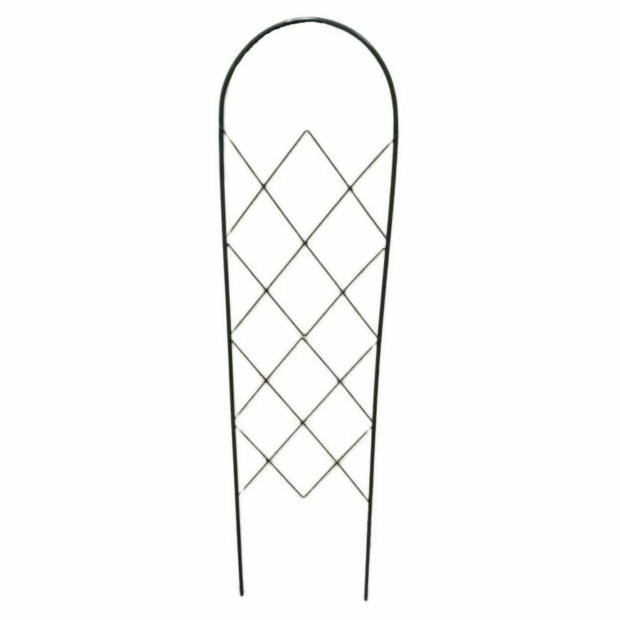 фото Шпалера садовая металлическая Ромб , садовая опора для растений