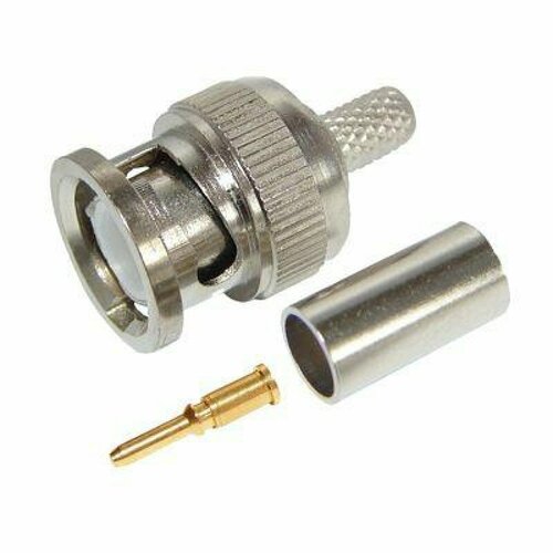 Rexant Rexant Разъем штекер BNC RG-59 обжим 01-001B Rexant 05-3002 308₽